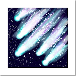 Meteor shower Posters and Art